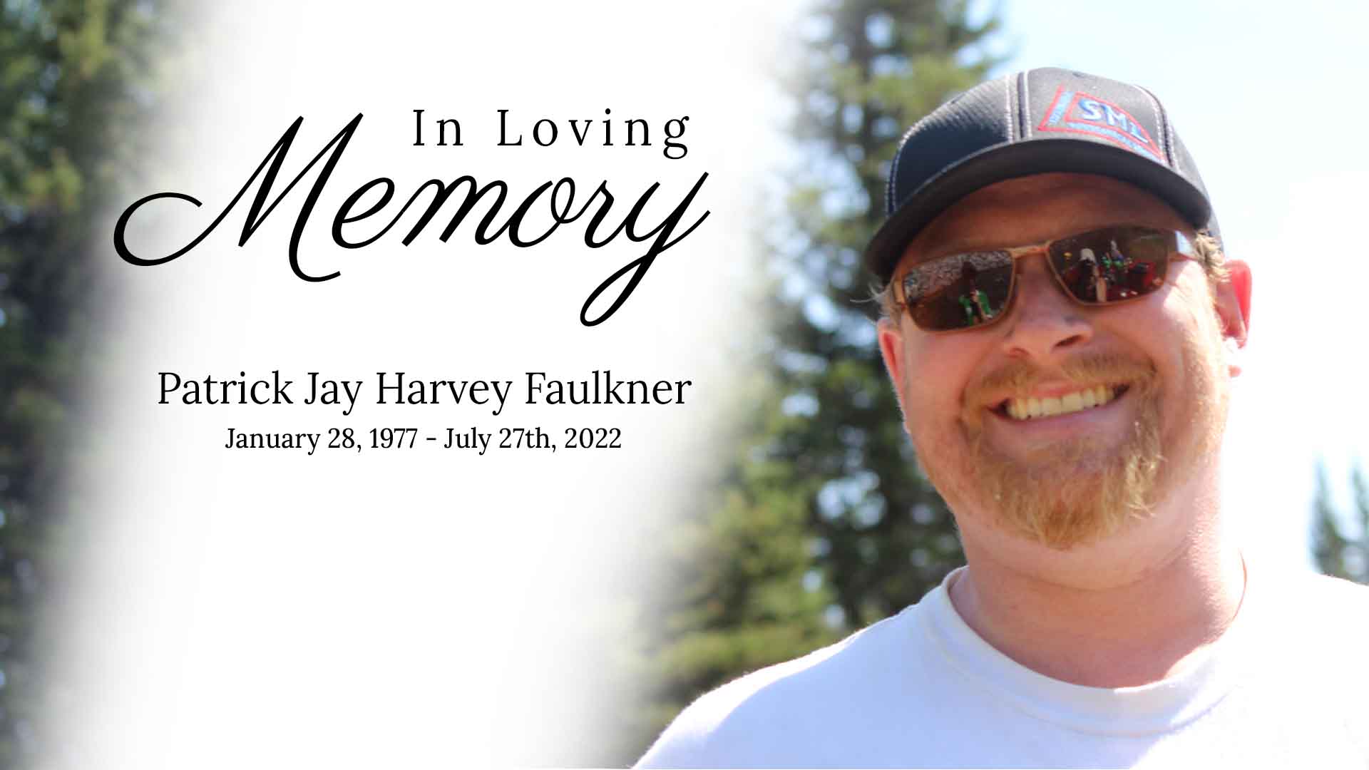 Patrick Jay Harvey Faulkner | Legacy Tribute Video